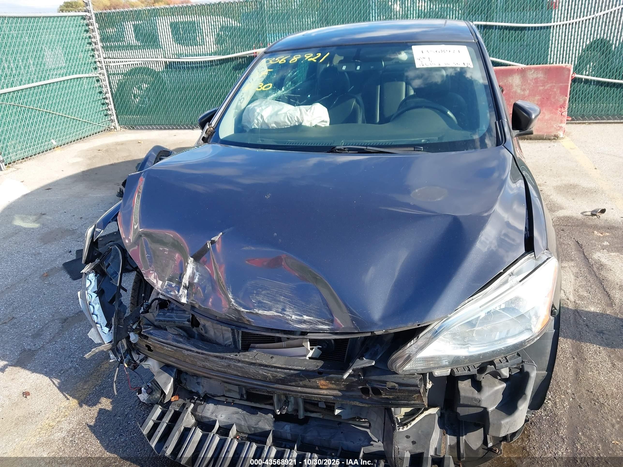 2014 Nissan Sentra Sl Gray vin: 3N1AB7AP3EY324742