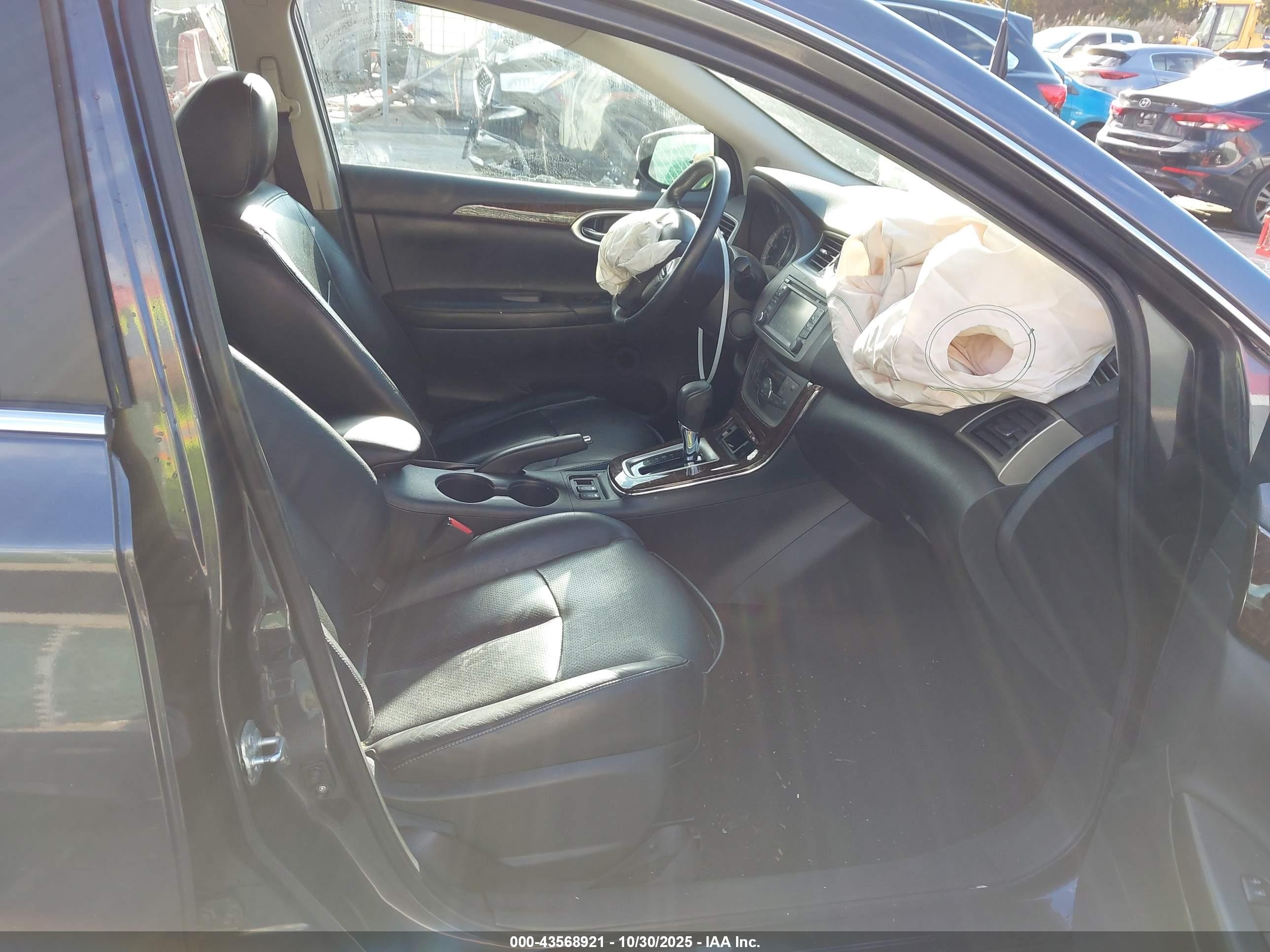 2014 Nissan Sentra Sl Gray vin: 3N1AB7AP3EY324742