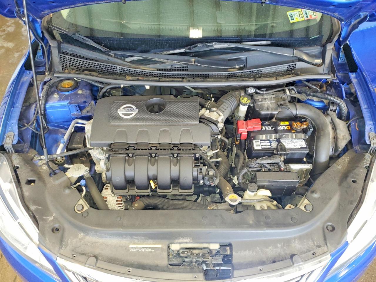 2014 Nissan Sentra Sr Blue vin: 3N1AB7AP3EY327933