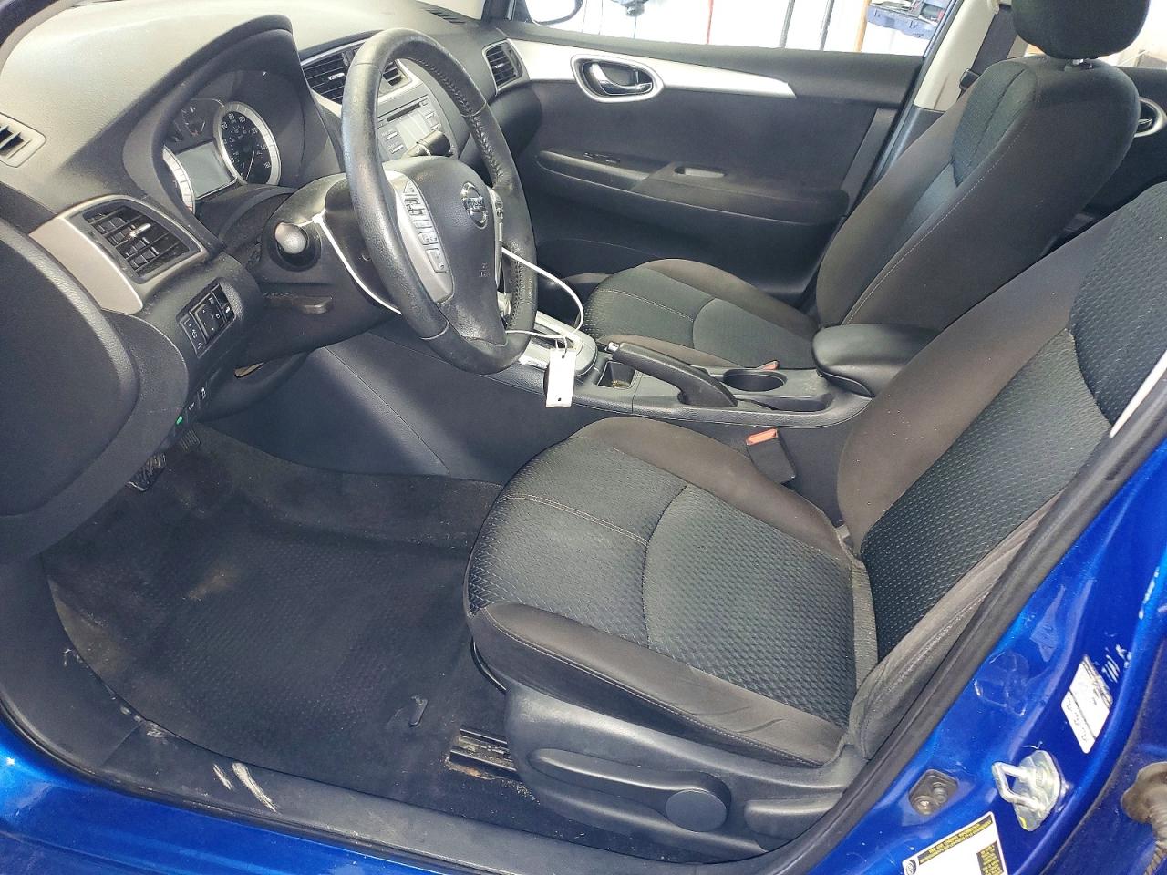 2014 Nissan Sentra Sr Blue vin: 3N1AB7AP3EY327933