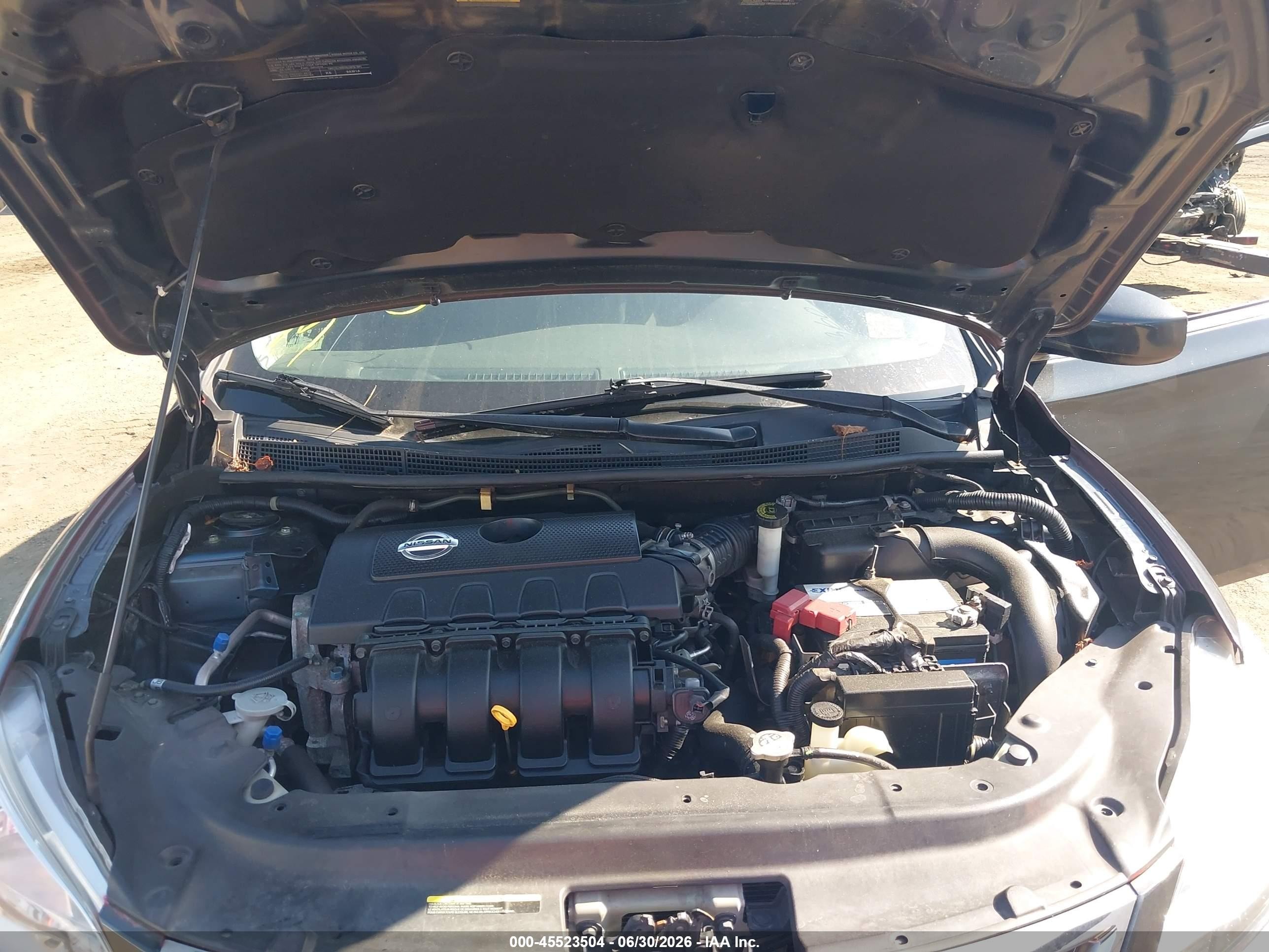 2014 Nissan Sentra Sv Серый vin: 3N1AB7AP3EY332341