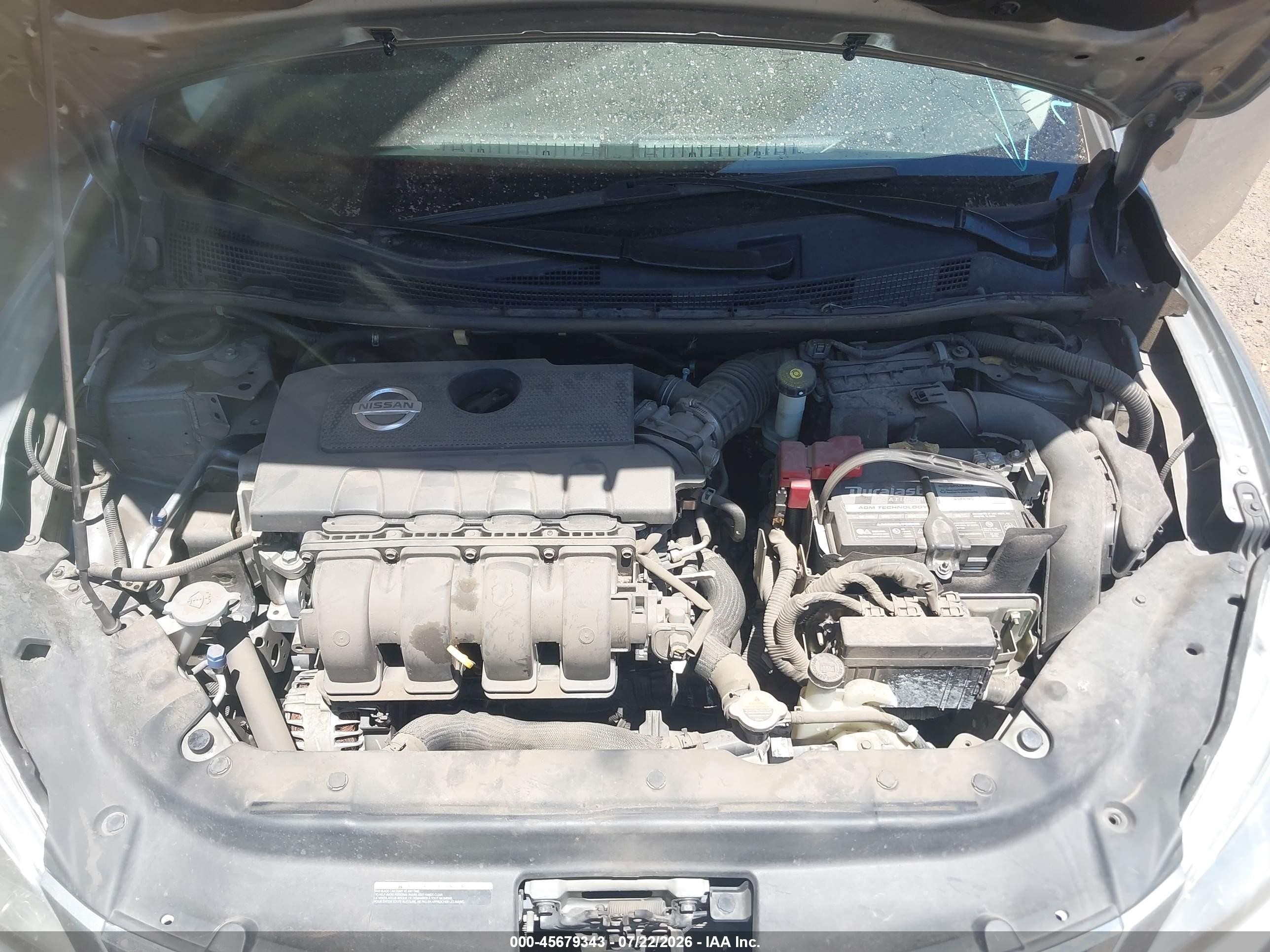 2014 Nissan Sentra Sl Gray vin: 3N1AB7AP3EY332680