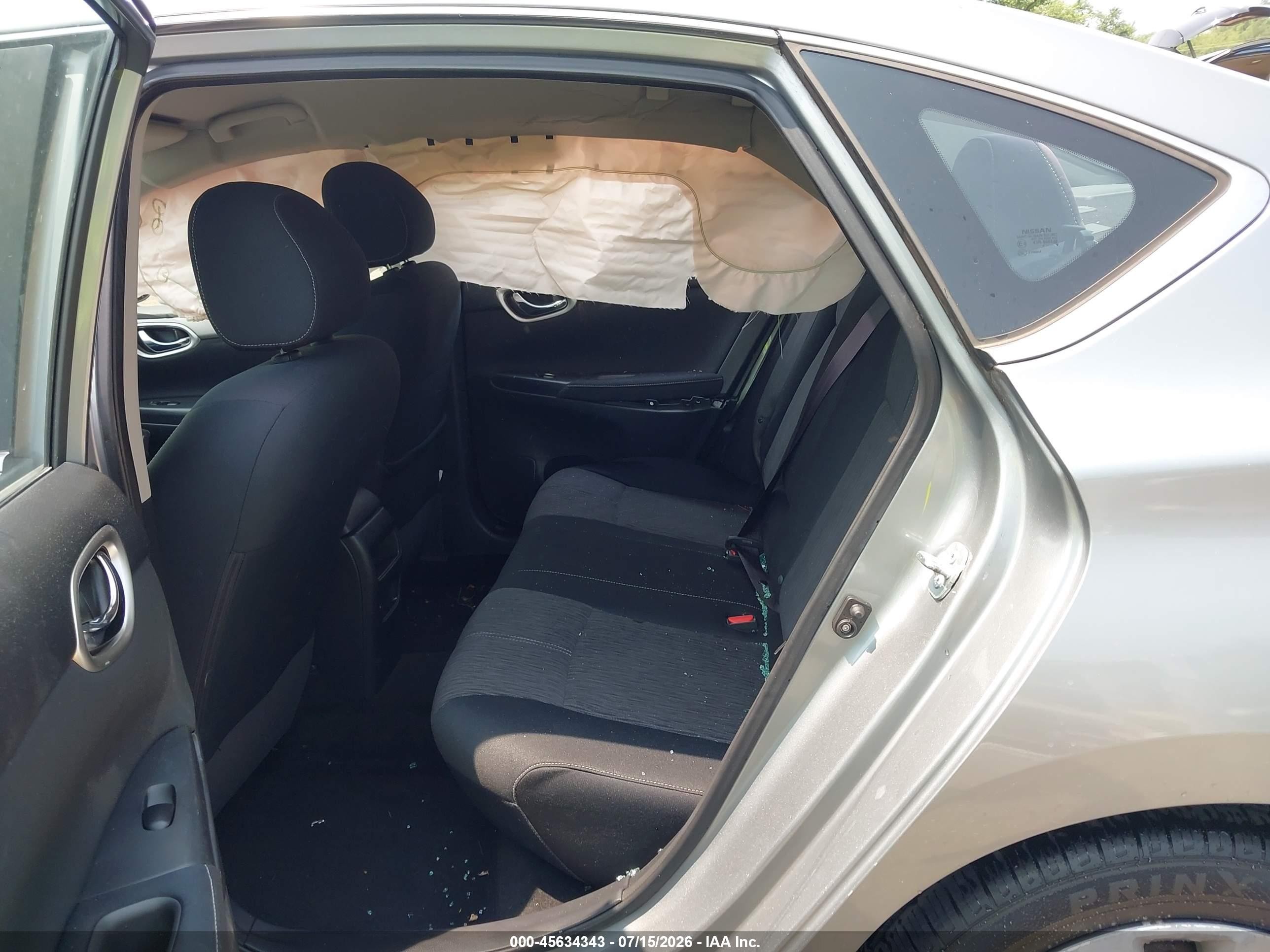 2014 Nissan Sentra Sv Black vin: 3N1AB7AP3EY335708