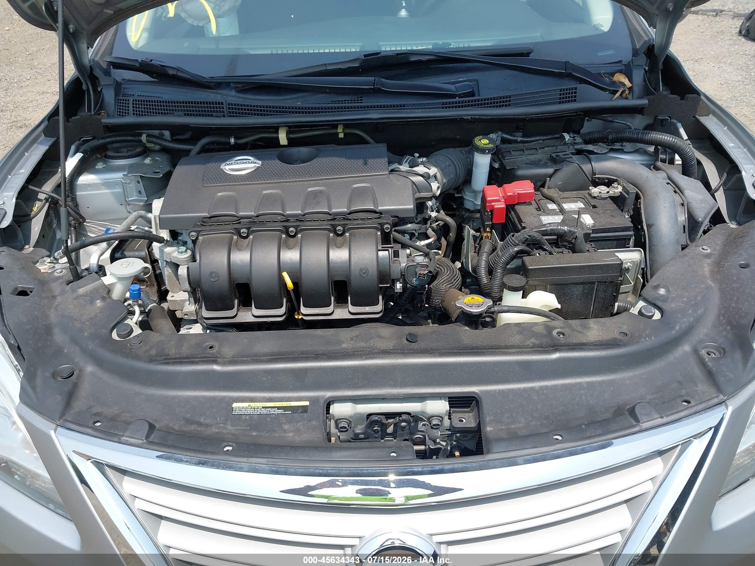 2014 Nissan Sentra Sv Black vin: 3N1AB7AP3EY335708