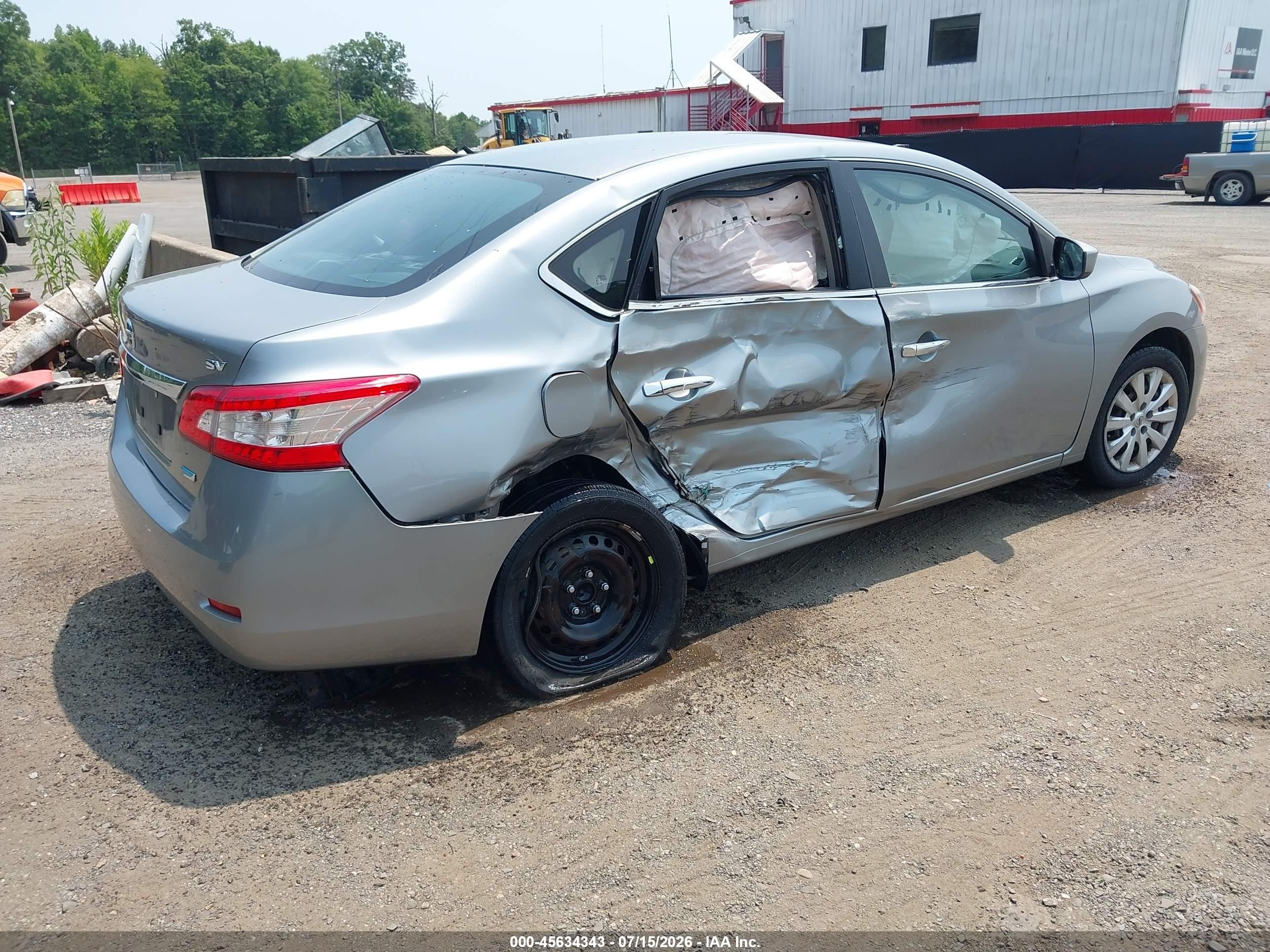 2014 Nissan Sentra Sv Black vin: 3N1AB7AP3EY335708