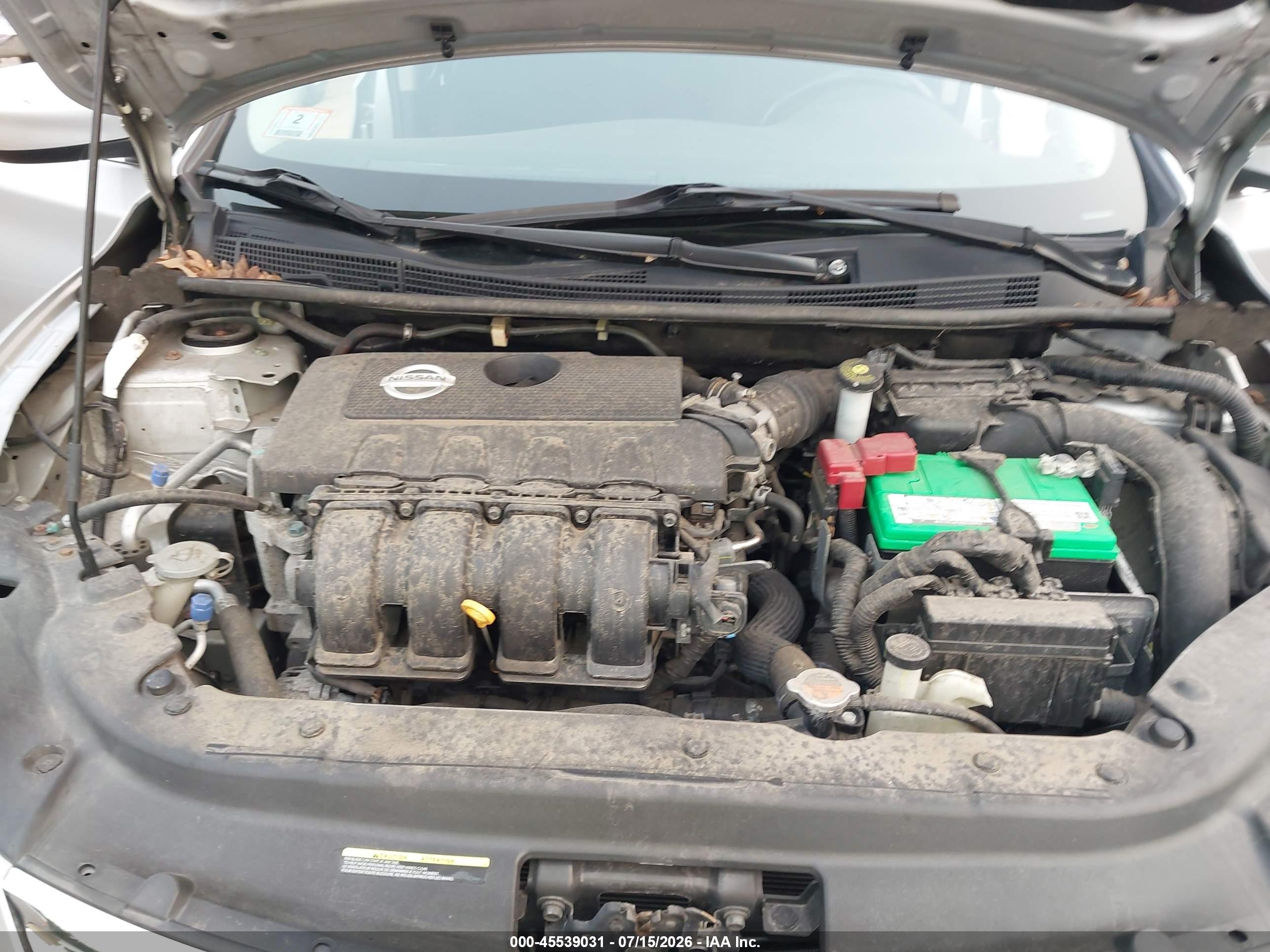 2014 Nissan Sentra Sr Silver vin: 3N1AB7AP3EY339726