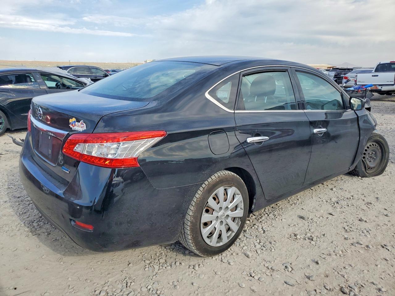 2014 Nissan Sentra S Black vin: 3N1AB7AP3EY339760