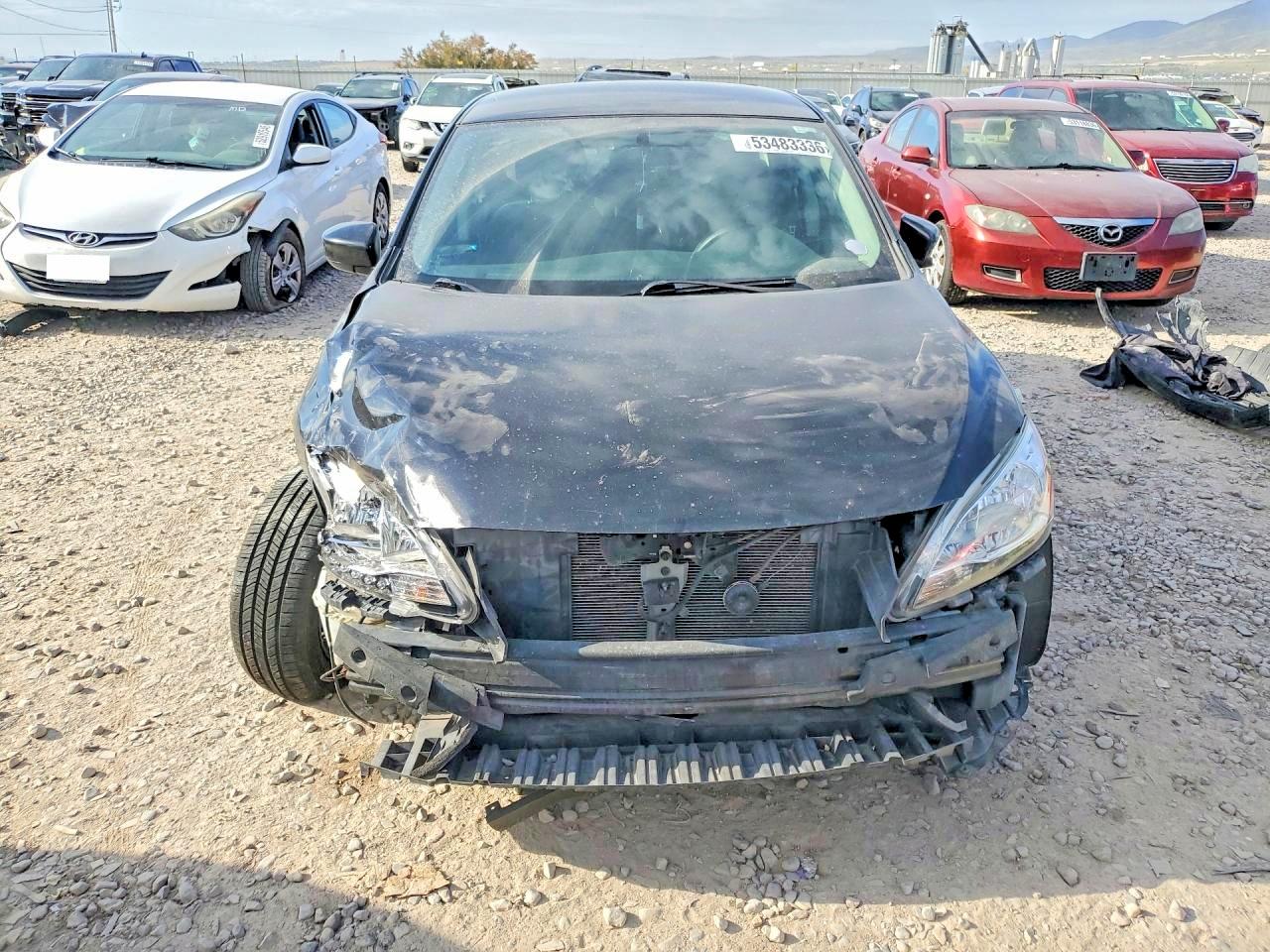 2014 Nissan Sentra S Black vin: 3N1AB7AP3EY339760