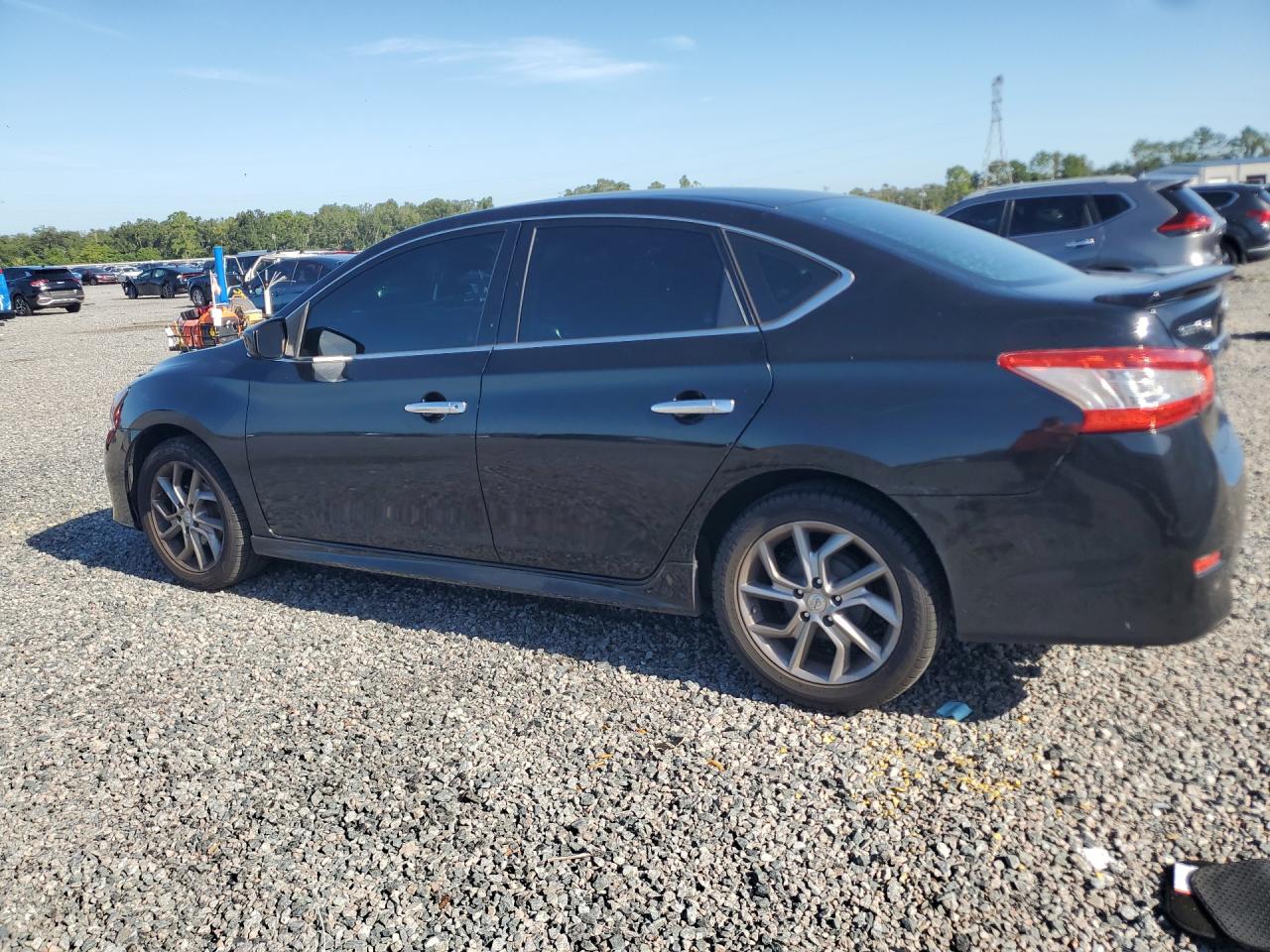 2014 Nissan Sentra Sr Black vin: 3N1AB7AP3EY340066