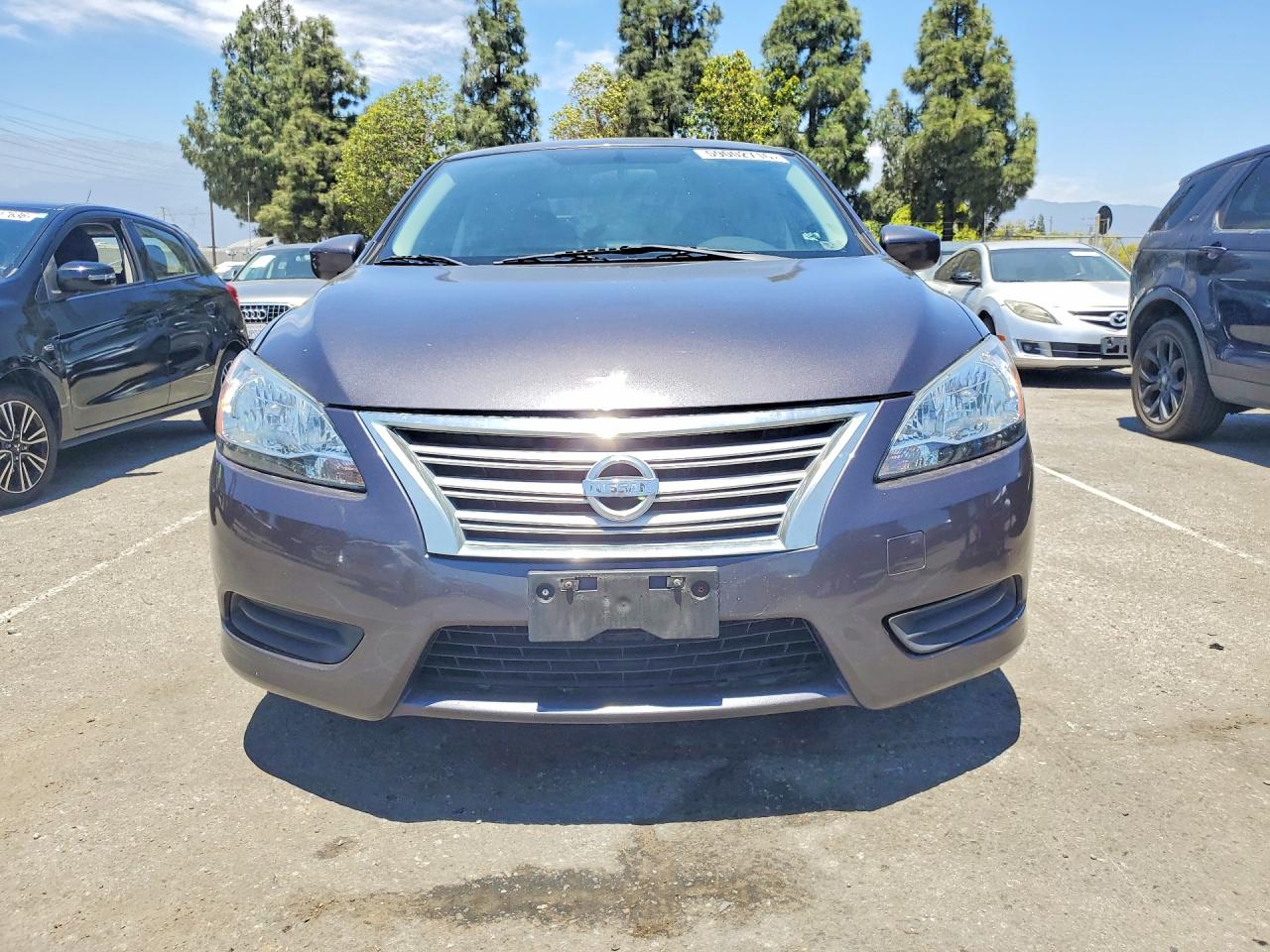 2015 Nissan Sentra Sv Gray vin: 3N1AB7AP3FL633741