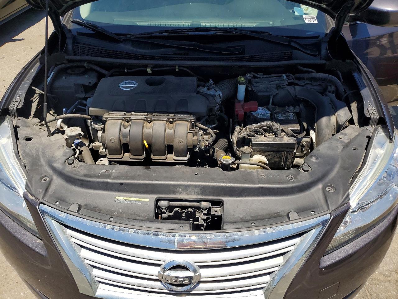 2015 Nissan Sentra Sv Gray vin: 3N1AB7AP3FL633741