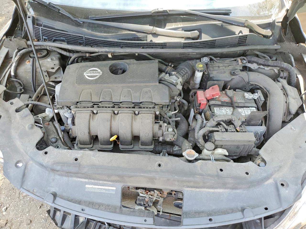 2015 Nissan Sentra S Серый vin: 3N1AB7AP3FL636476