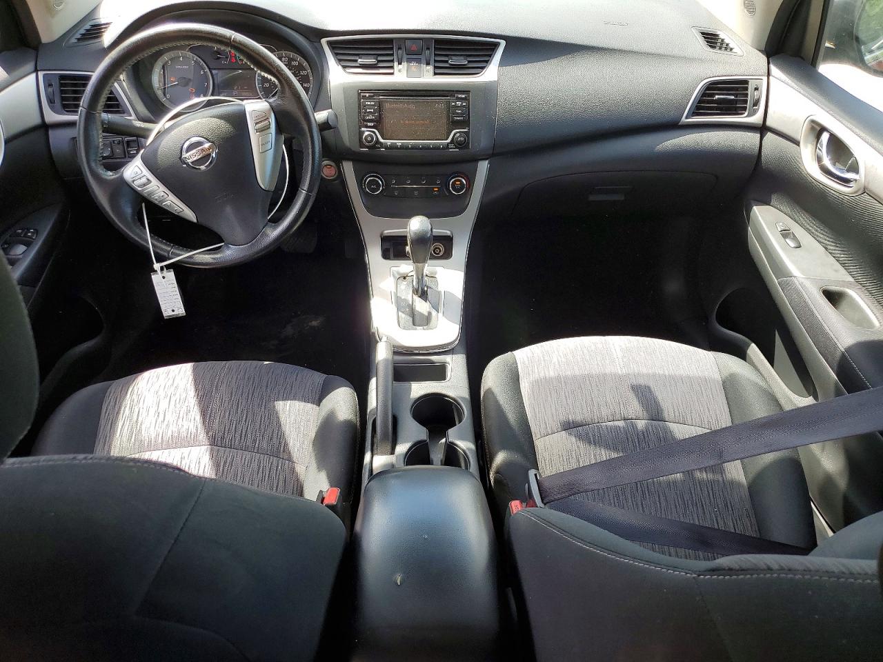 2015 Nissan Sentra Sv Красный vin: 3N1AB7AP3FL638390