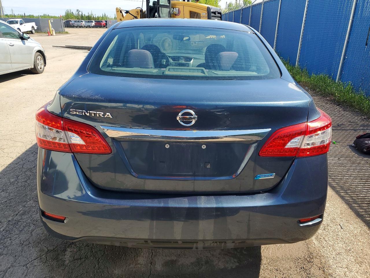2015 Nissan Sentra S Charcoal vin: 3N1AB7AP3FL641550