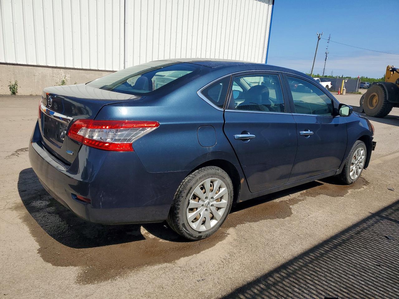 2015 Nissan Sentra S Charcoal vin: 3N1AB7AP3FL641550