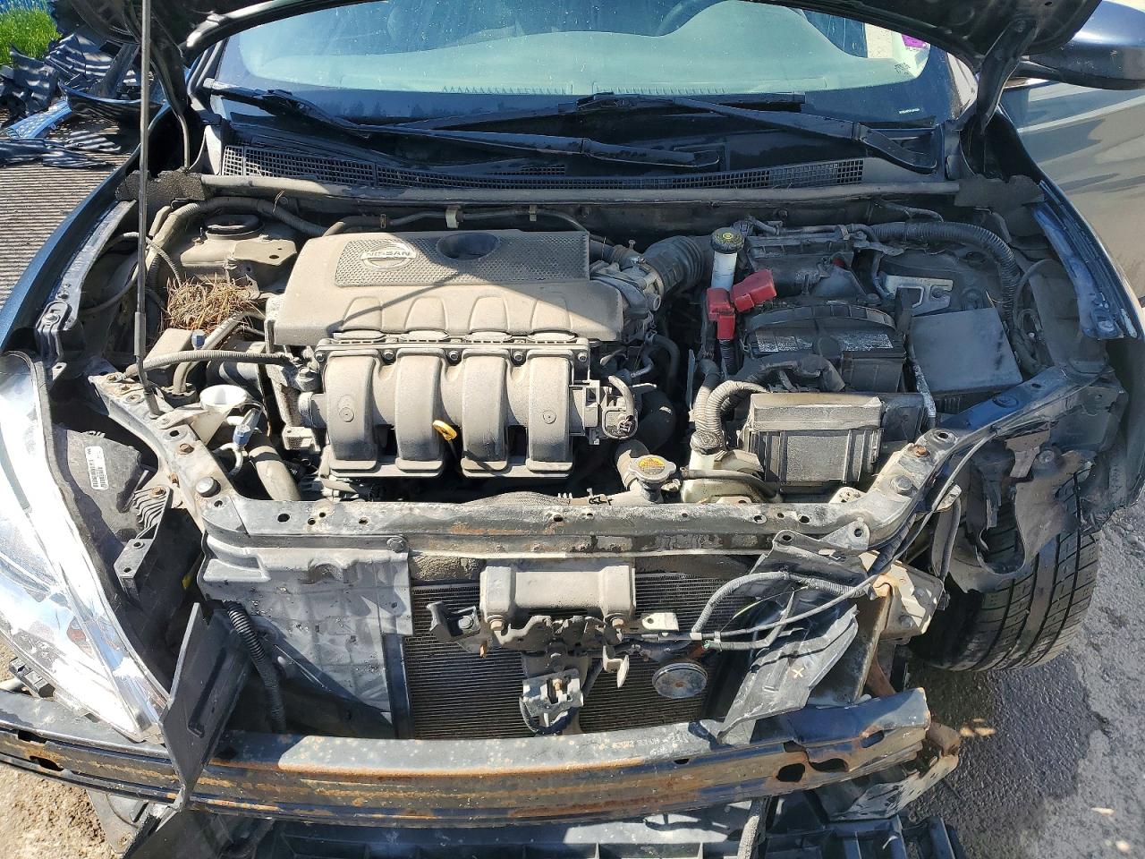 2015 Nissan Sentra S Charcoal vin: 3N1AB7AP3FL641550