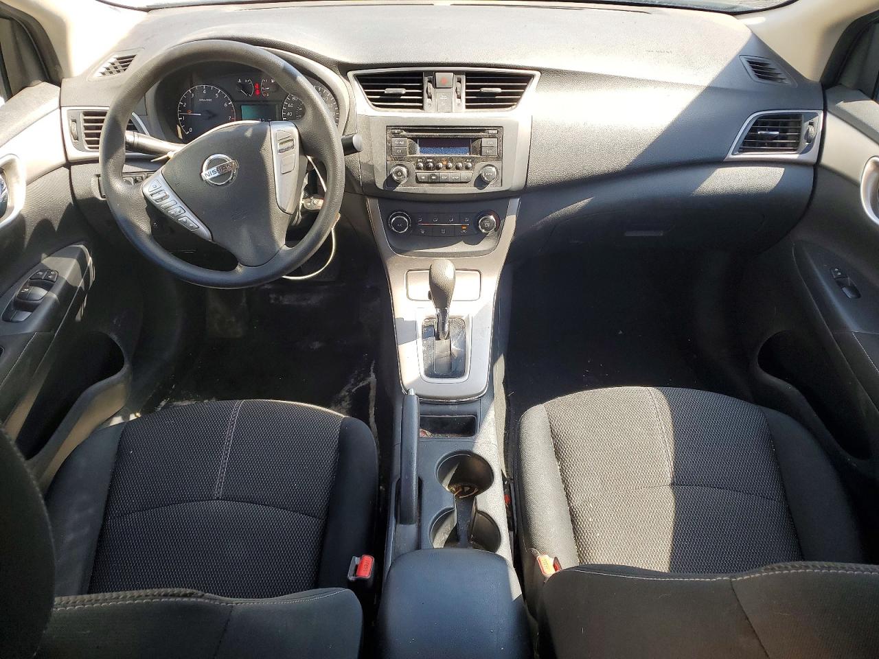2015 Nissan Sentra S Charcoal vin: 3N1AB7AP3FL641550