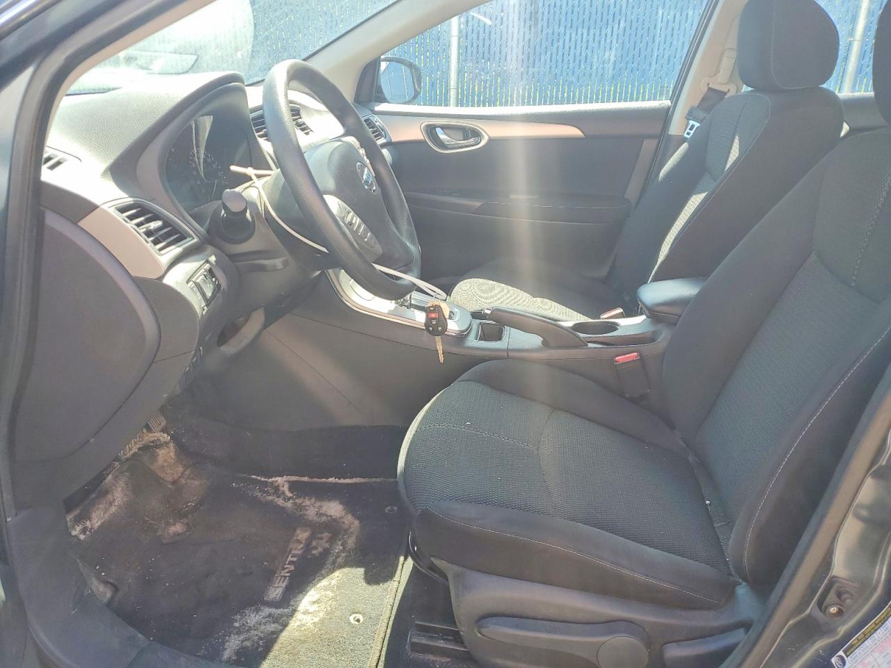 2015 Nissan Sentra S Charcoal vin: 3N1AB7AP3FL641550