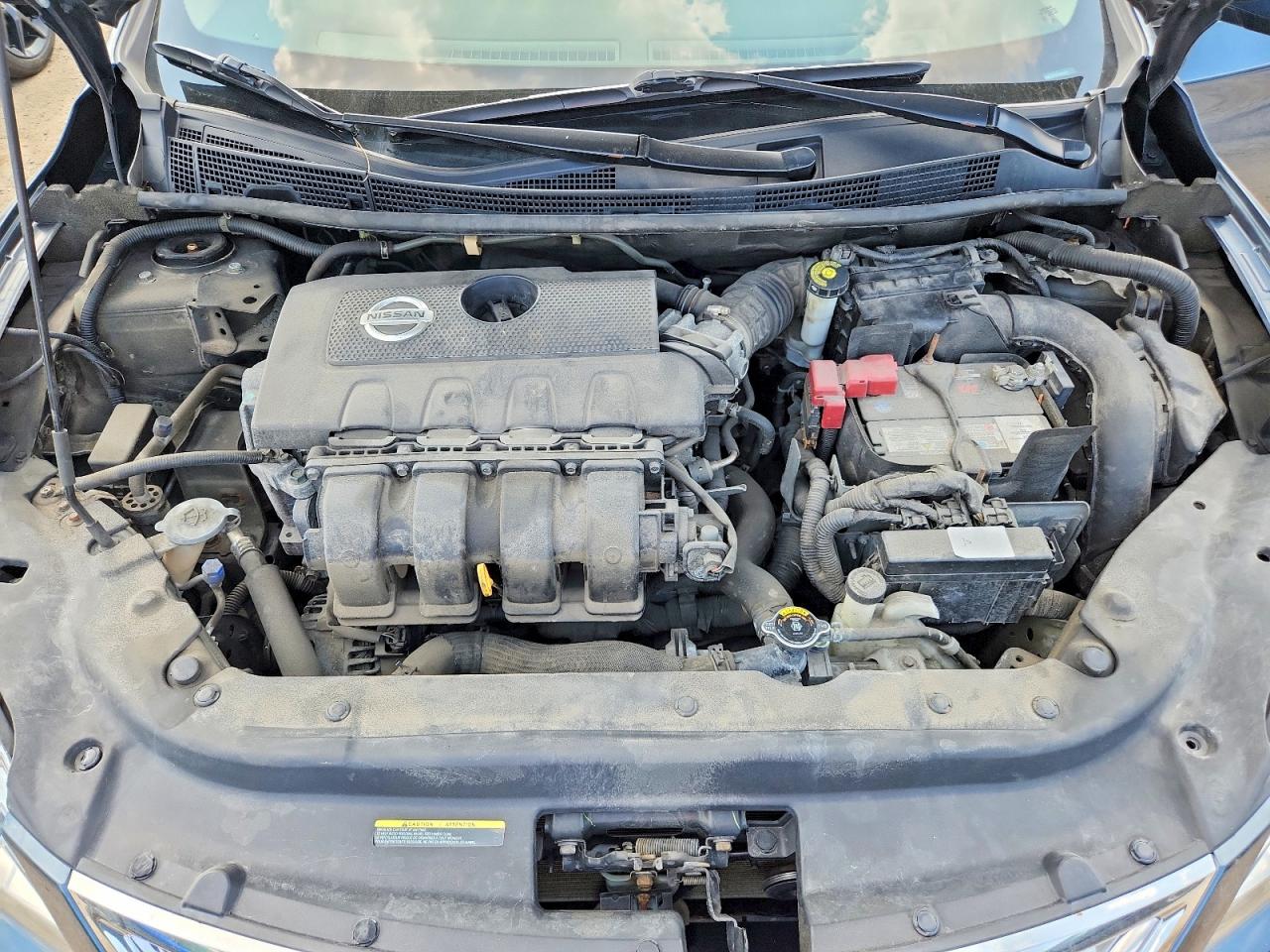 2015 Nissan Sentra S Blue vin: 3N1AB7AP3FL644478
