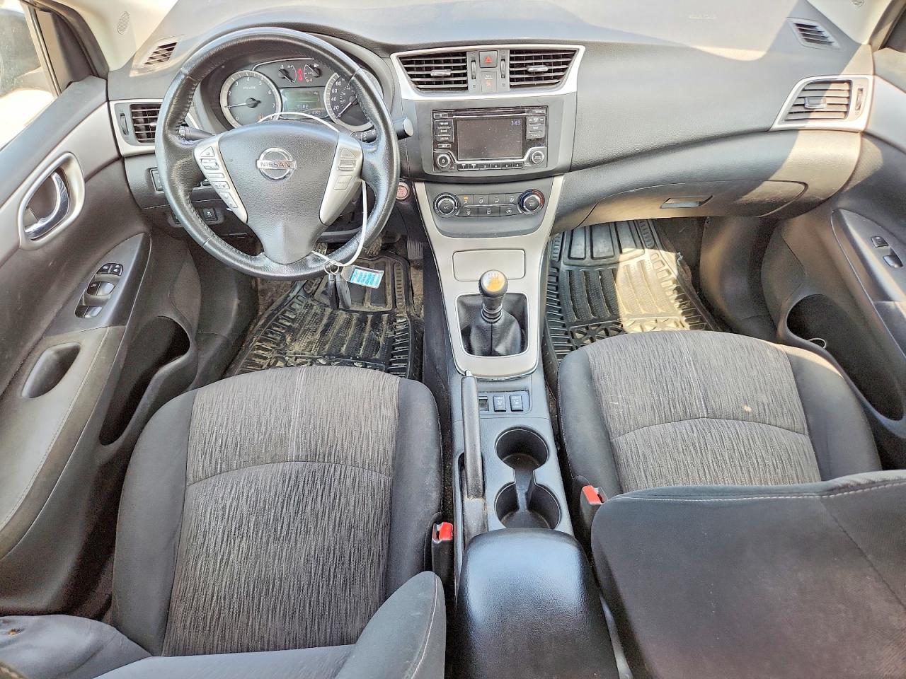 2015 Nissan Sentra S Blue vin: 3N1AB7AP3FL644478