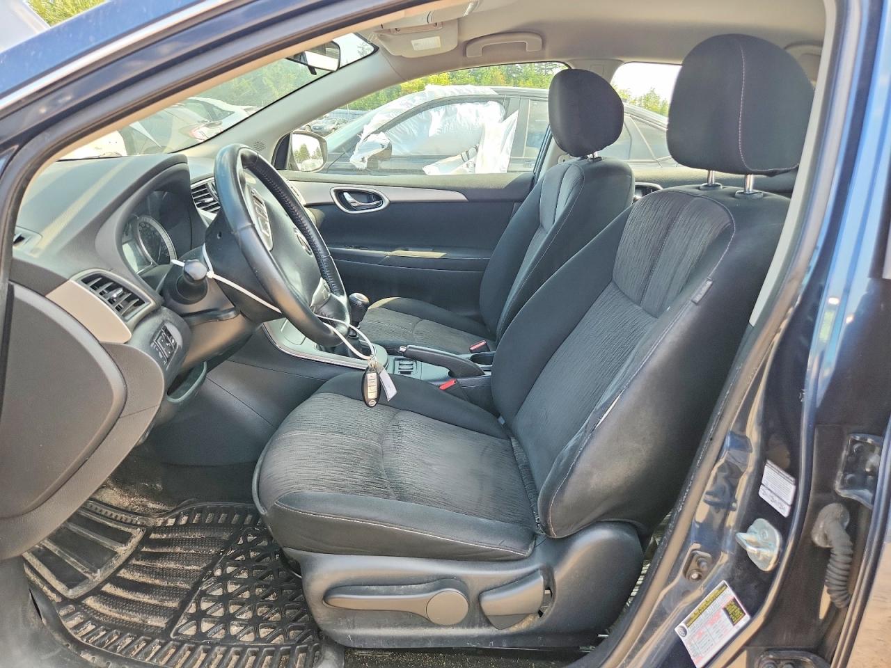 2015 Nissan Sentra S Blue vin: 3N1AB7AP3FL644478