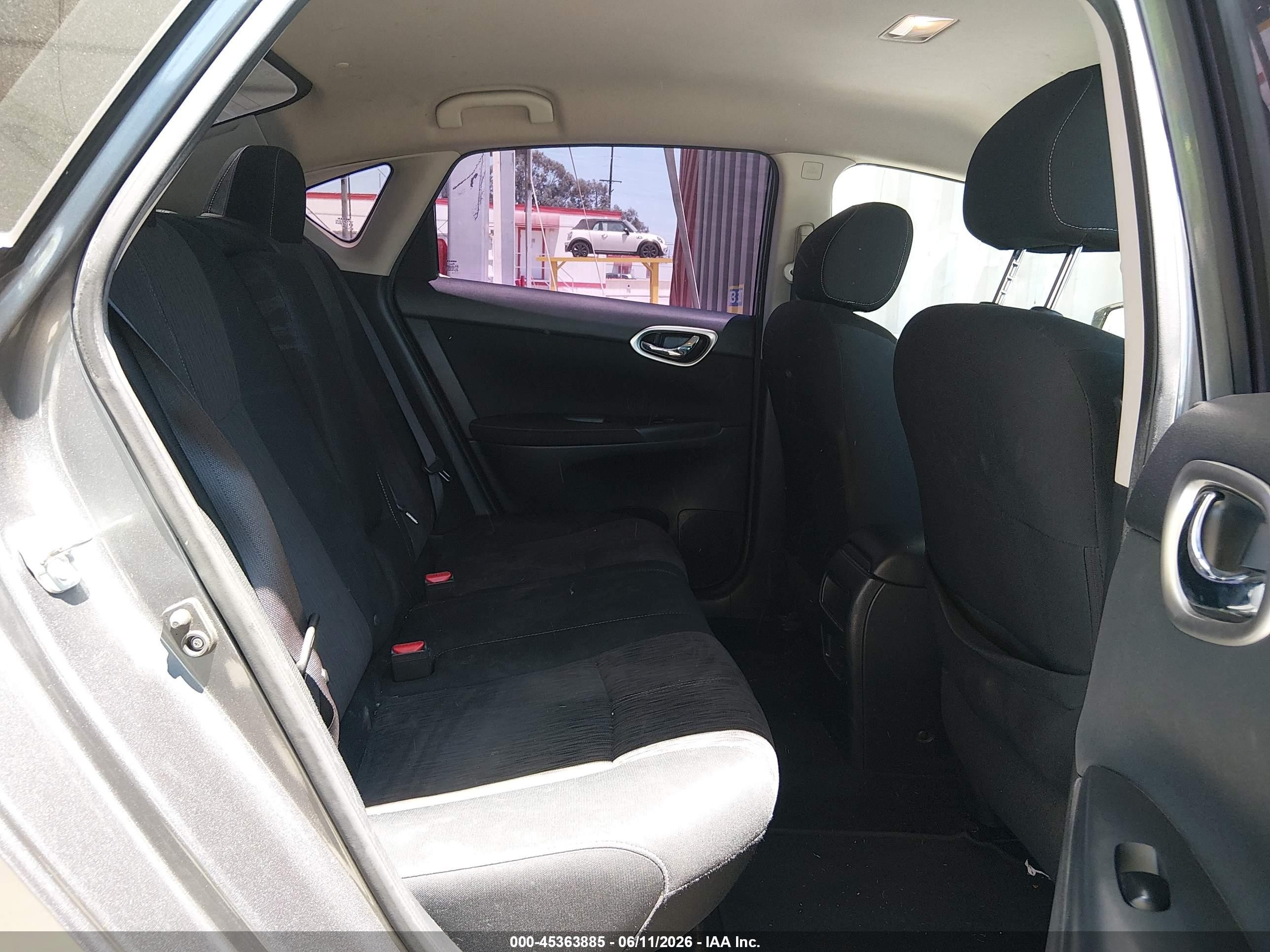 2015 Nissan Sentra Sv Серый vin: 3N1AB7AP3FL645517