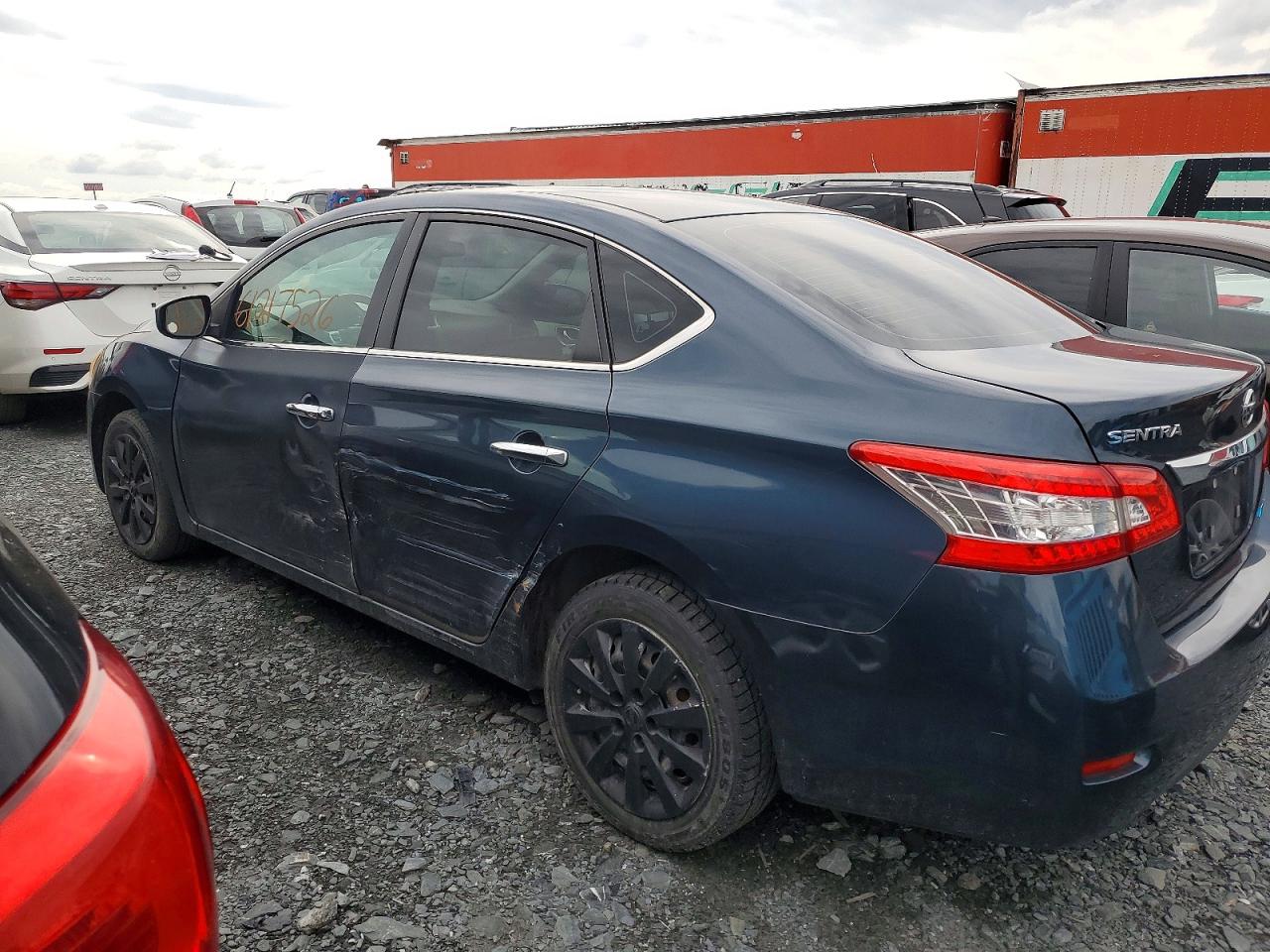 2015 Nissan Sentra Blue vin: 3N1AB7AP3FL645632