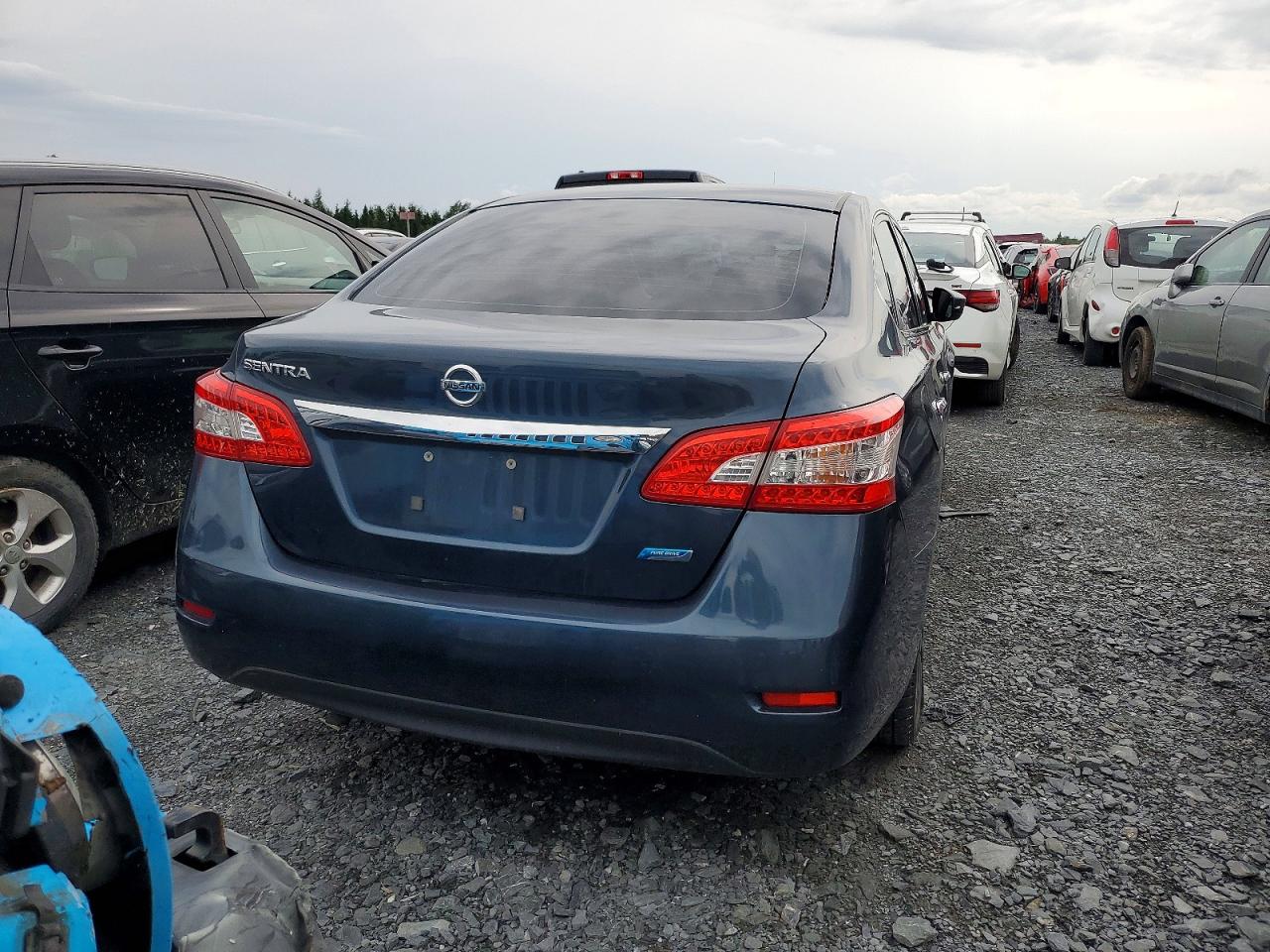 2015 Nissan Sentra Blue vin: 3N1AB7AP3FL645632