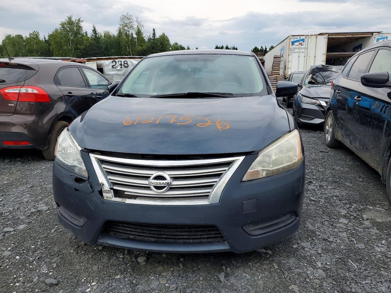 2015 Nissan Sentra Blue vin: 3N1AB7AP3FL645632