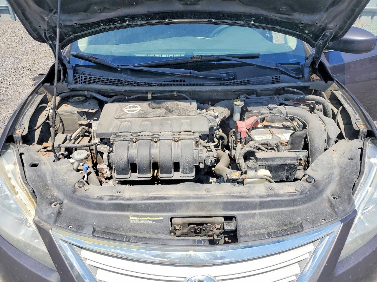 2015 Nissan Sentra S Gray vin: 3N1AB7AP3FL648188
