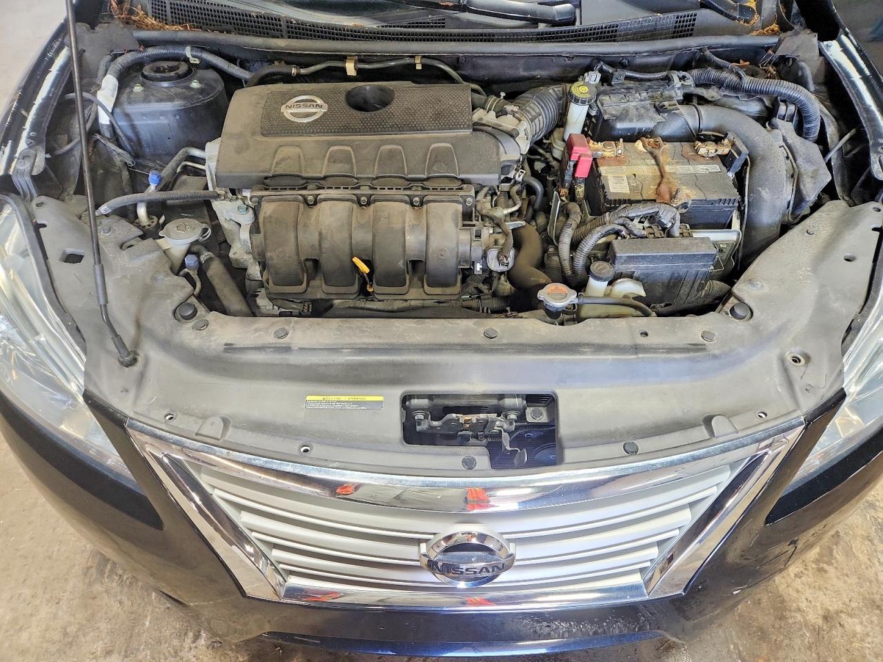 2015 Nissan Sentra Sv Черный vin: 3N1AB7AP3FL652872