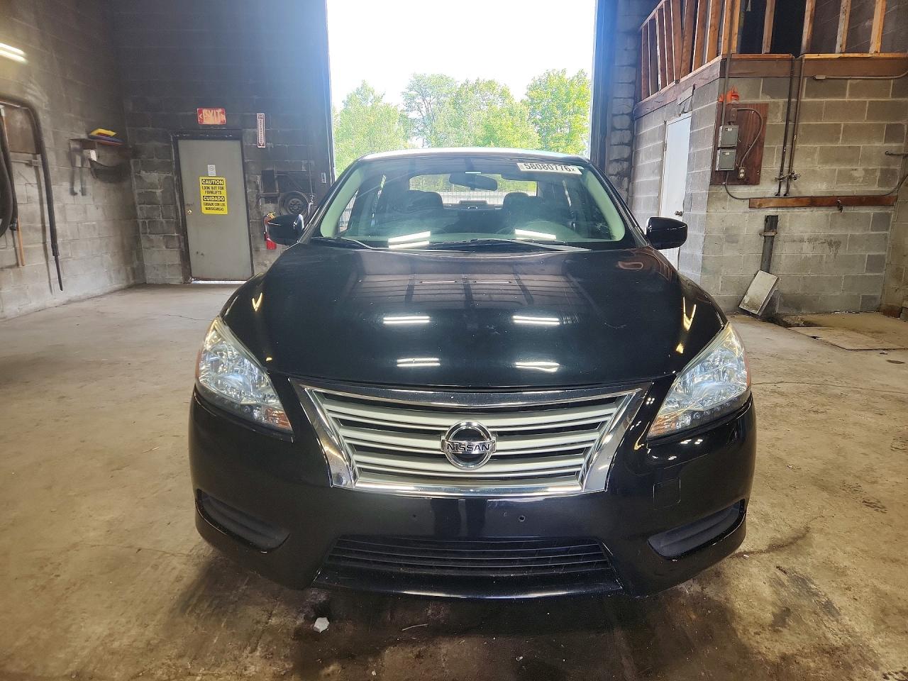 2015 Nissan Sentra Sv Черный vin: 3N1AB7AP3FL652872