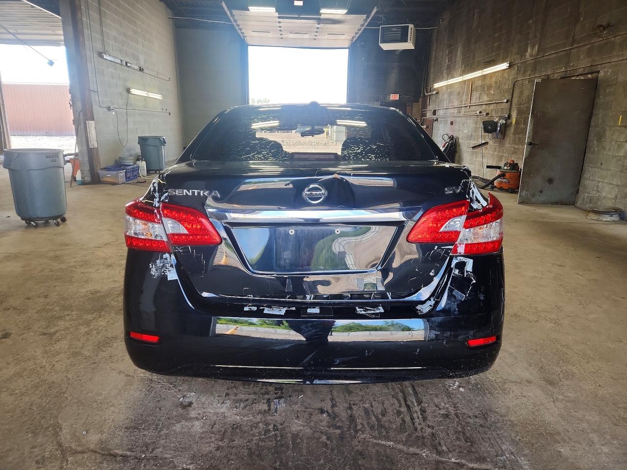 2015 Nissan Sentra Sv Черный vin: 3N1AB7AP3FL652872