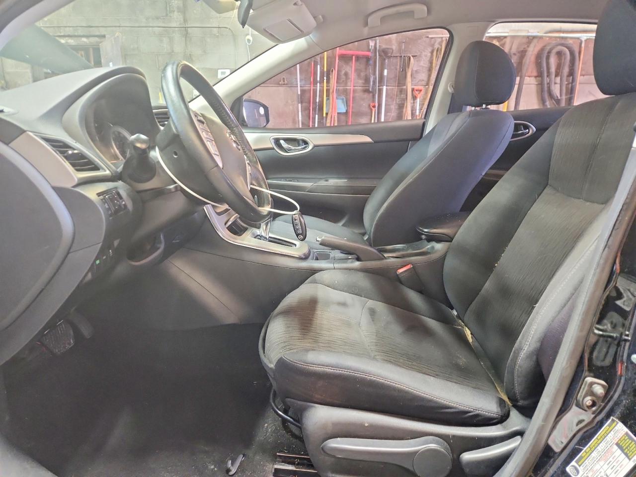 2015 Nissan Sentra Sv Черный vin: 3N1AB7AP3FL652872