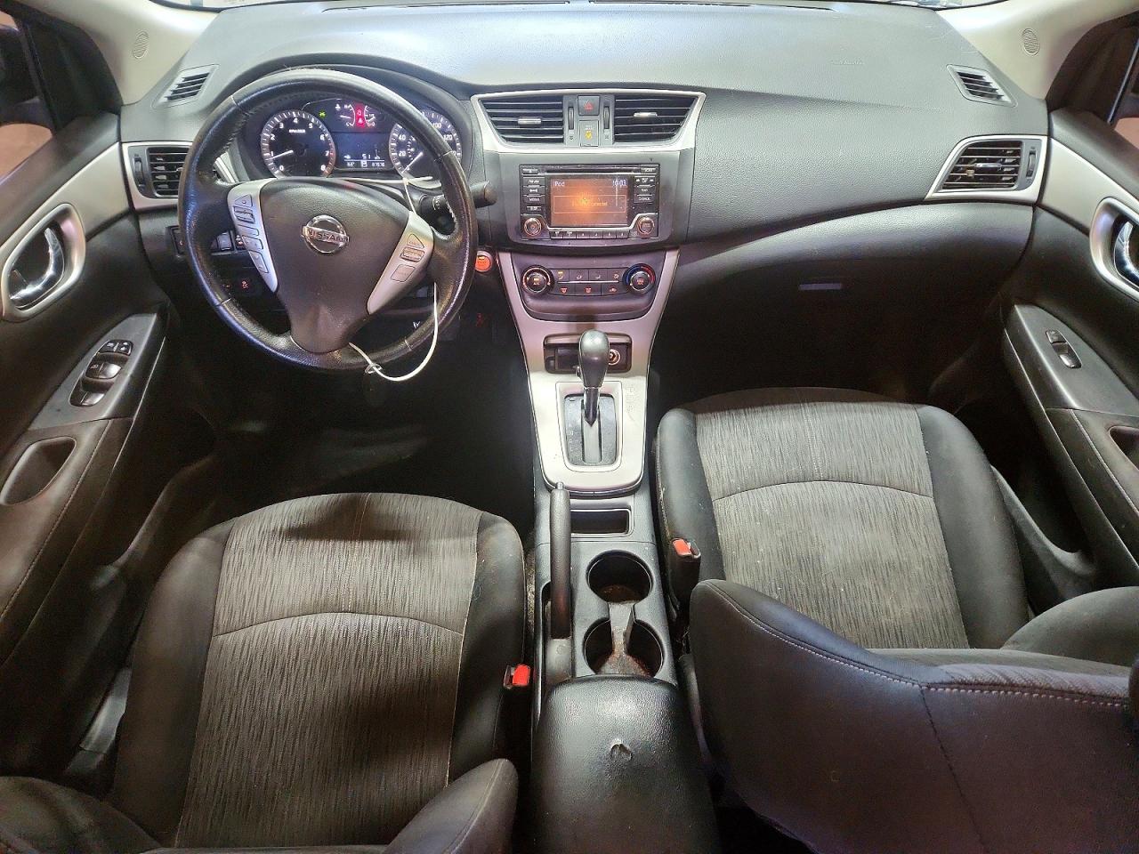 2015 Nissan Sentra Sv Черный vin: 3N1AB7AP3FL652872