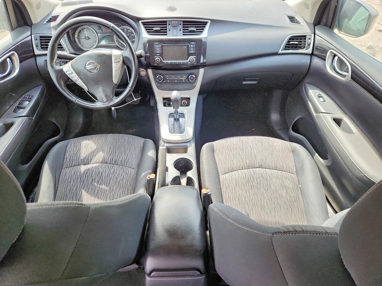 2015 Nissan Sentra Sv Black vin: 3N1AB7AP3FL653097