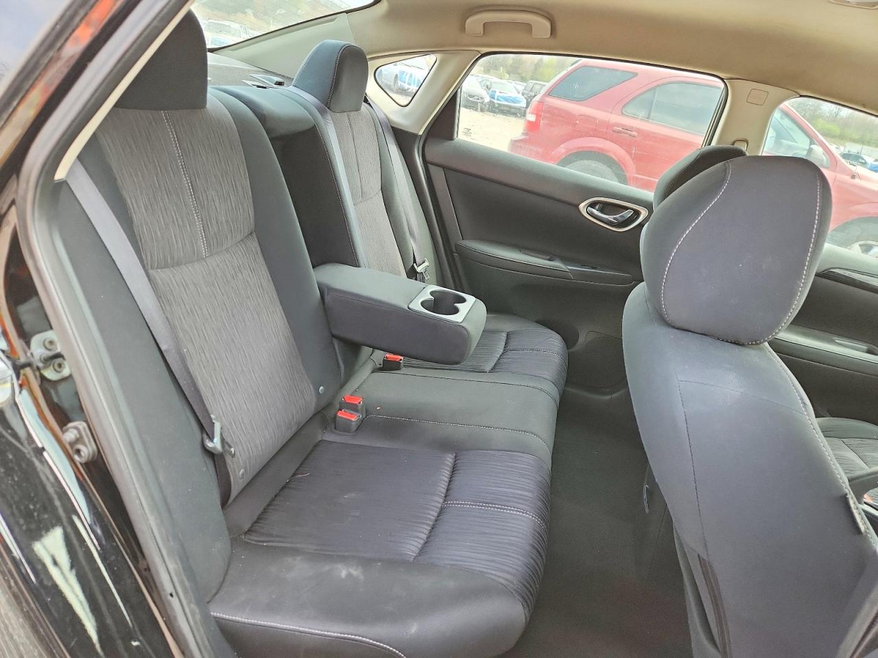 2015 Nissan Sentra Sv Black vin: 3N1AB7AP3FL653097