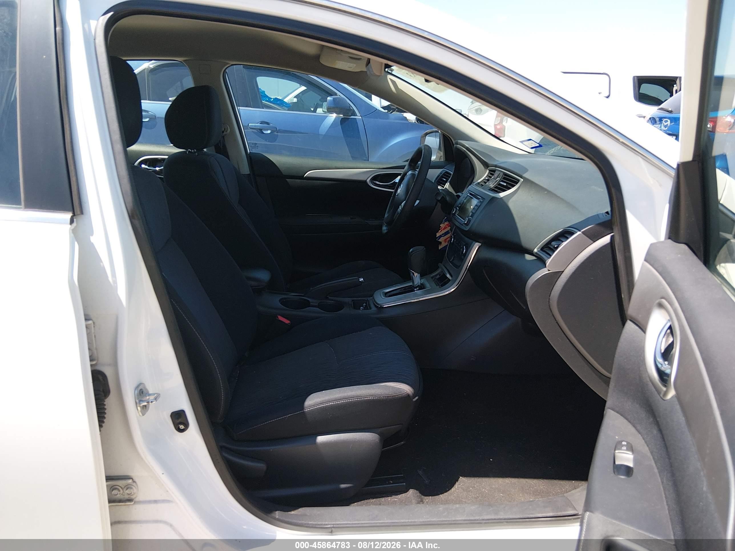 2015 Nissan Sentra Fe+ S/s/sl/sr/sv Белый vin: 3N1AB7AP3FL656517