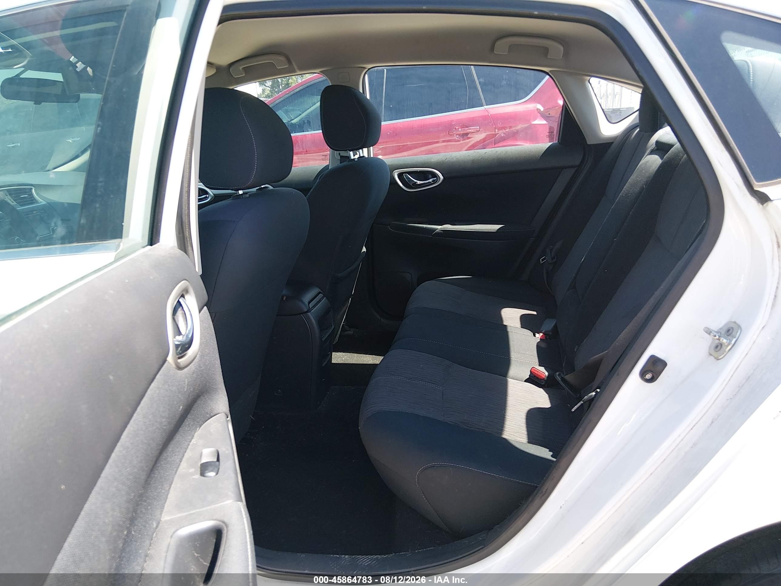2015 Nissan Sentra Fe+ S/s/sl/sr/sv Белый vin: 3N1AB7AP3FL656517