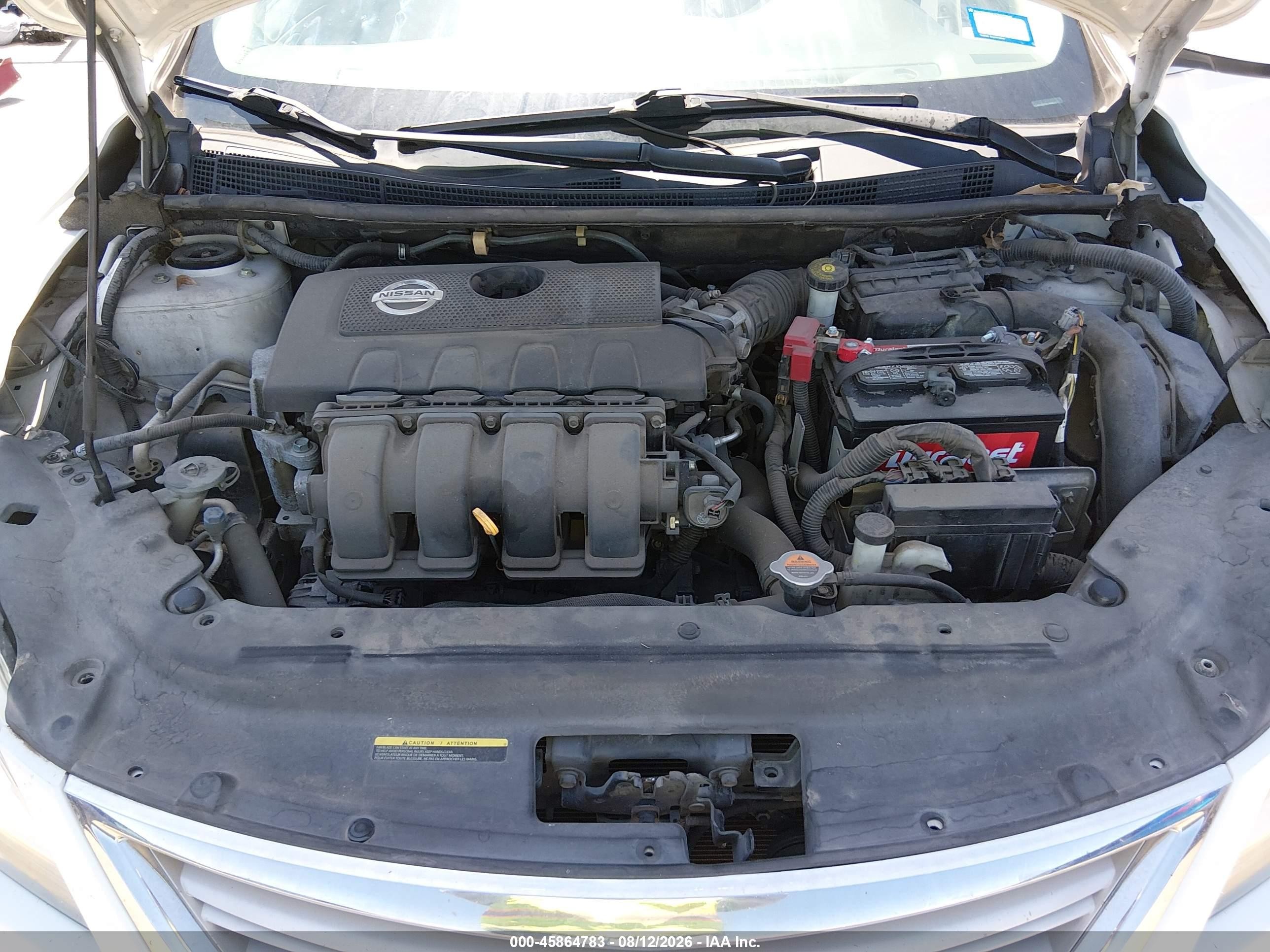 2015 Nissan Sentra Fe+ S/s/sl/sr/sv Белый vin: 3N1AB7AP3FL656517