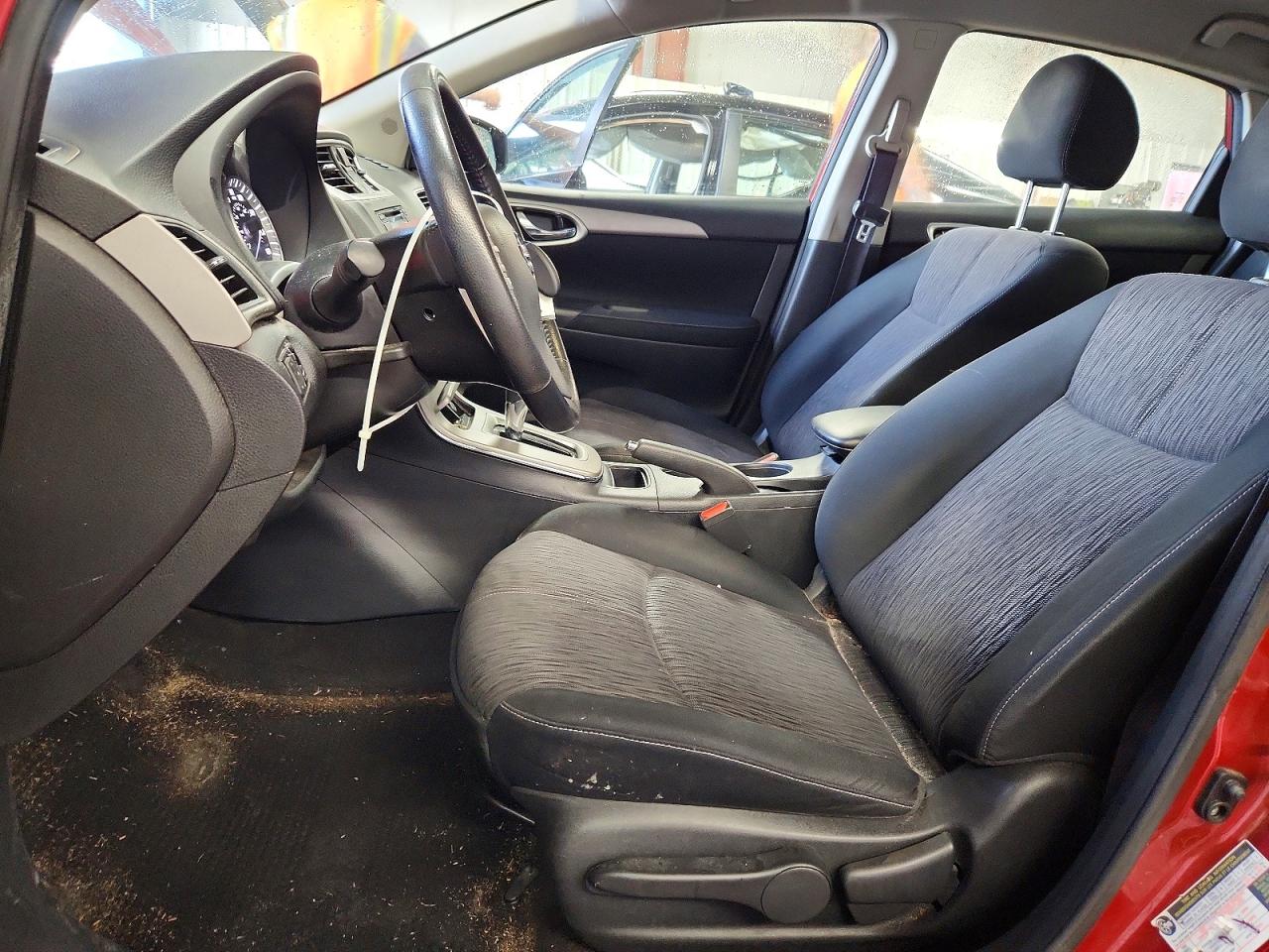 2015 Nissan Sentra Sv Red vin: 3N1AB7AP3FL675097