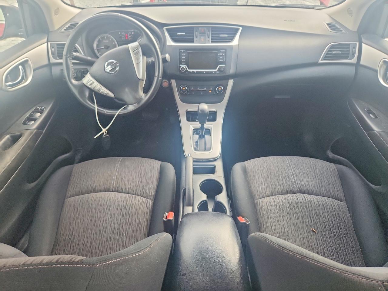 2015 Nissan Sentra Sv Red vin: 3N1AB7AP3FL689548