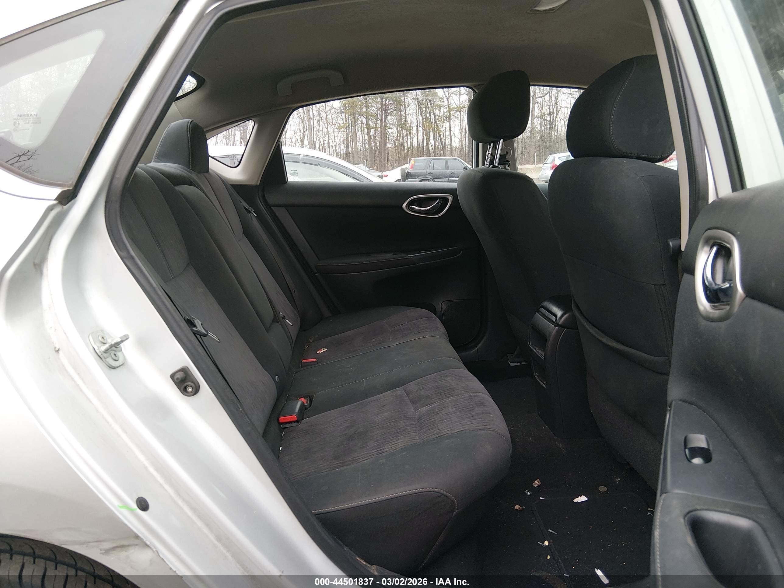 2015 Nissan Sentra Sv Silver vin: 3N1AB7AP3FL693115