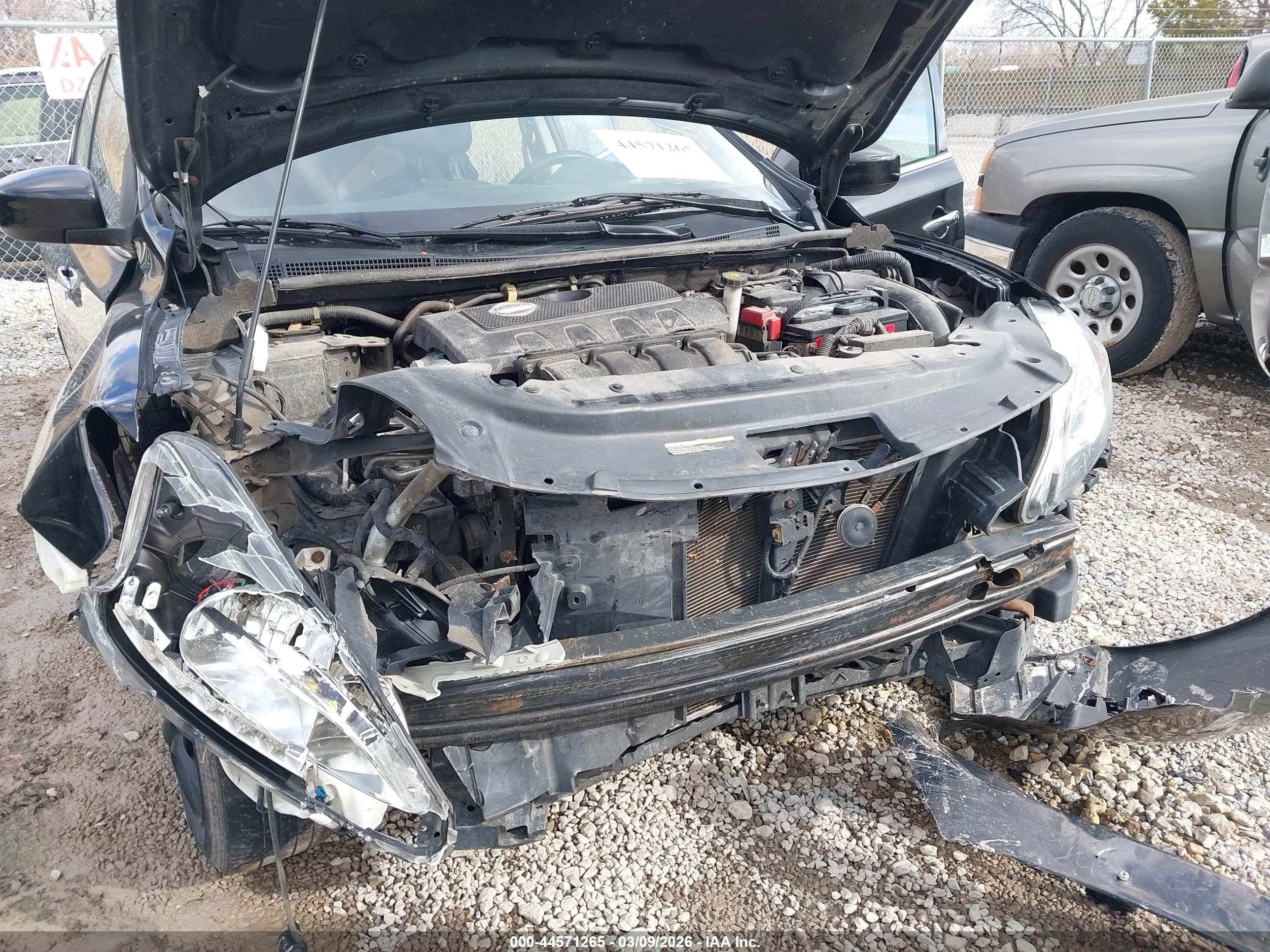 2015 Nissan Sentra Sv Black vin: 3N1AB7AP3FY214615