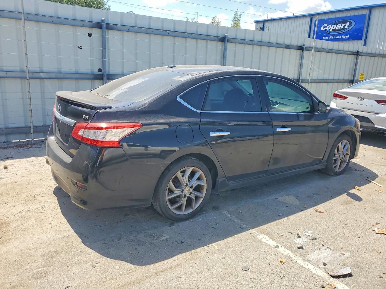 2015 Nissan Sentra Sr Black vin: 3N1AB7AP3FY222570