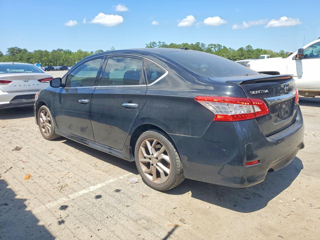 2015 Nissan Sentra Sr Black vin: 3N1AB7AP3FY222570