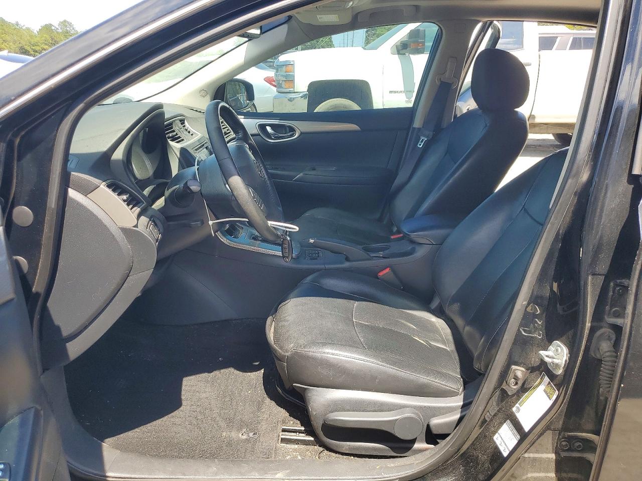 2015 Nissan Sentra Sr Black vin: 3N1AB7AP3FY222570