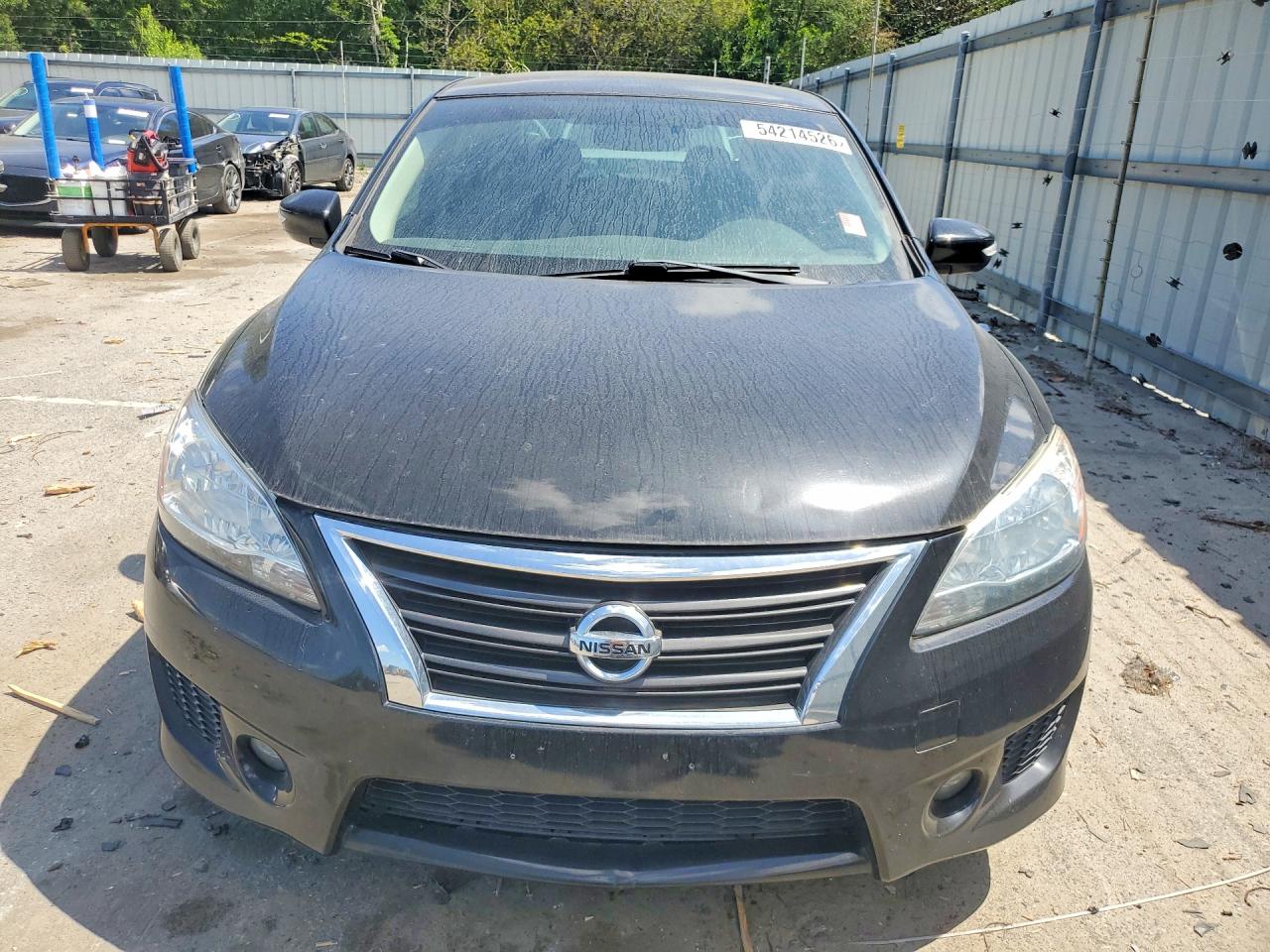 2015 Nissan Sentra Sr Black vin: 3N1AB7AP3FY222570