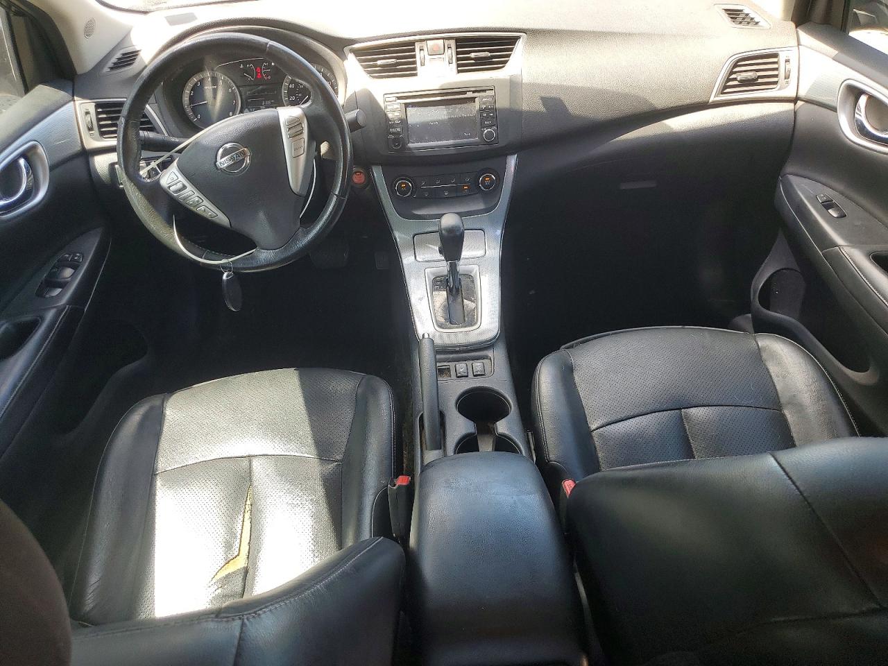 2015 Nissan Sentra Sr Black vin: 3N1AB7AP3FY222570