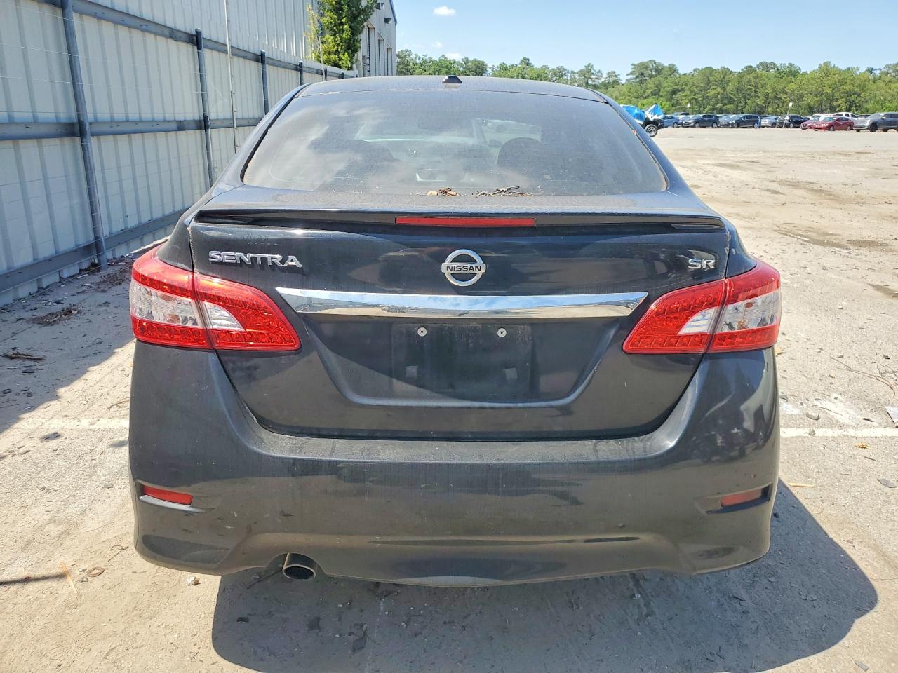 2015 Nissan Sentra Sr Black vin: 3N1AB7AP3FY222570